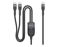 Verbatim Sync & Charge USB-C to Dual USB-C cable 100W 150 cm - 1607291 - zdjęcie 2